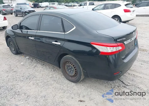 2013 Nissan Sentra S/Sv/Sr/Sl z USA, uszkodzony, nr VIN 1N4AB7AP7DN908687